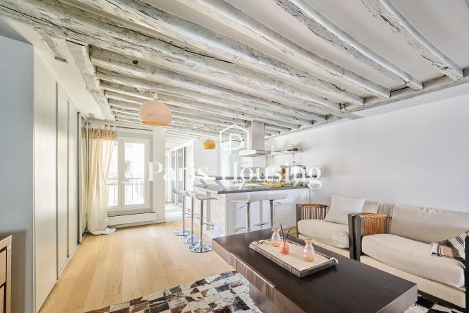 Location appartement , Paris 2ème, 2 pièces, 44.4m² surf. habitable