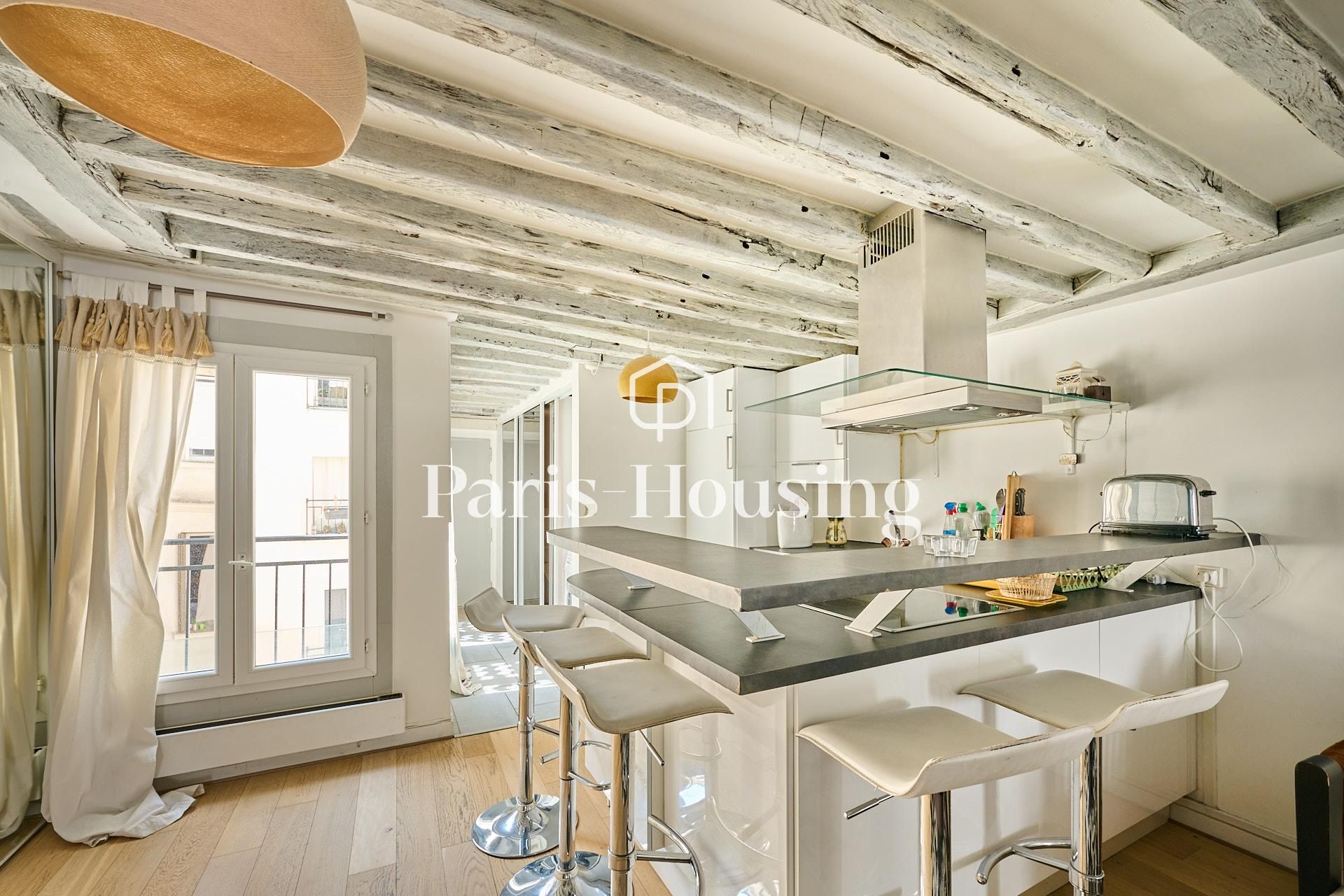 Location appartement meublé, Paris 2ème, 1 pièce, 44.4m2 - Ref: 260556 - Paris-housing - Image 6
