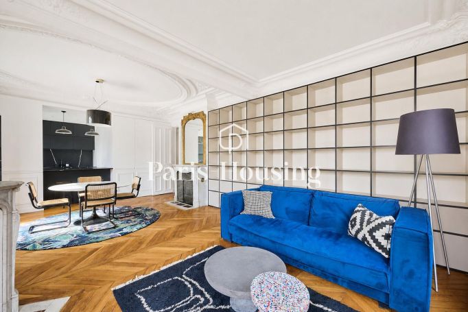 Apartment for rent , Paris 9ème, 2 bedrooms, 88.81m² living area