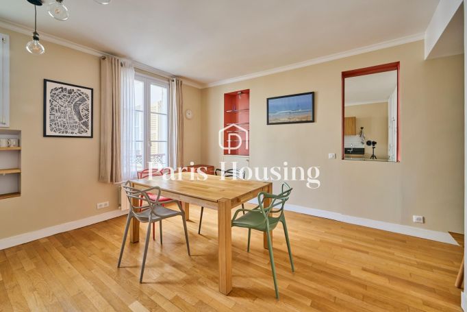 Location appartement , Paris 7ème, 2 pièces, 48.02m² surf. habitable