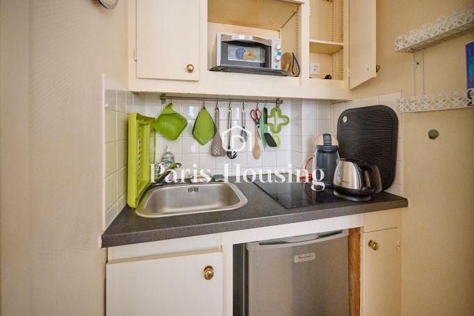 Type: Studio for rent status: furnished, Paris 7ème, 1 room, 15.84 m² living area