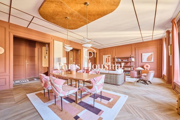 Location appartement , Paris 16ème, 8 pièces, 225.82m² surf. habitable