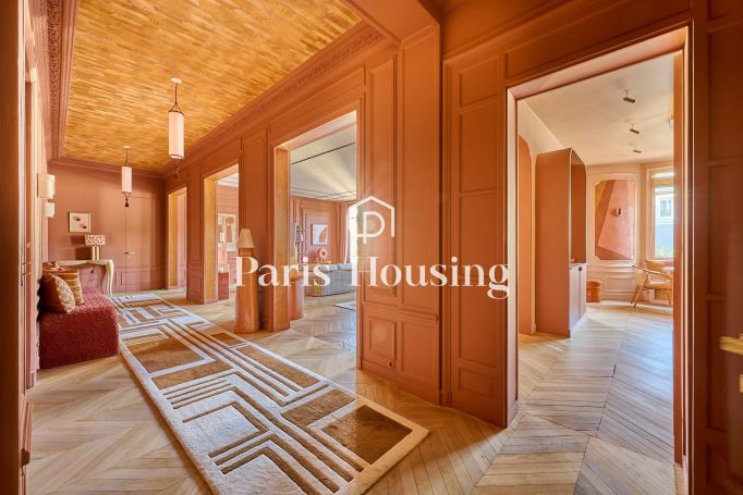 Type: Apartment for rent status: furnished, Paris 16ème, 4 bedrooms, 225.82 m² living area