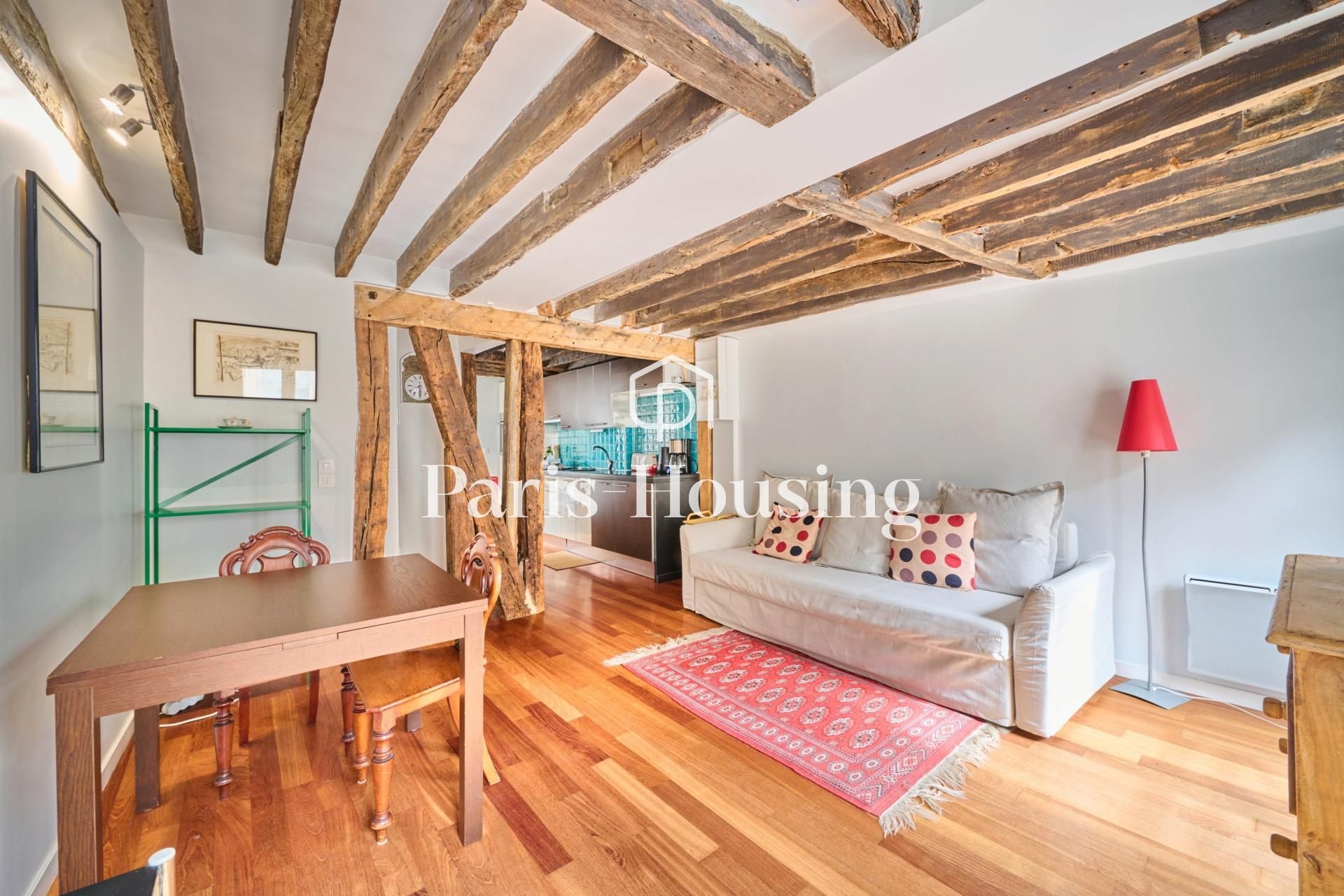 Apartment for rent furnished, Paris 4ème, 1 bedroom, 39.36m2 - Ref: 260571 - Paris-housing - Image 2
