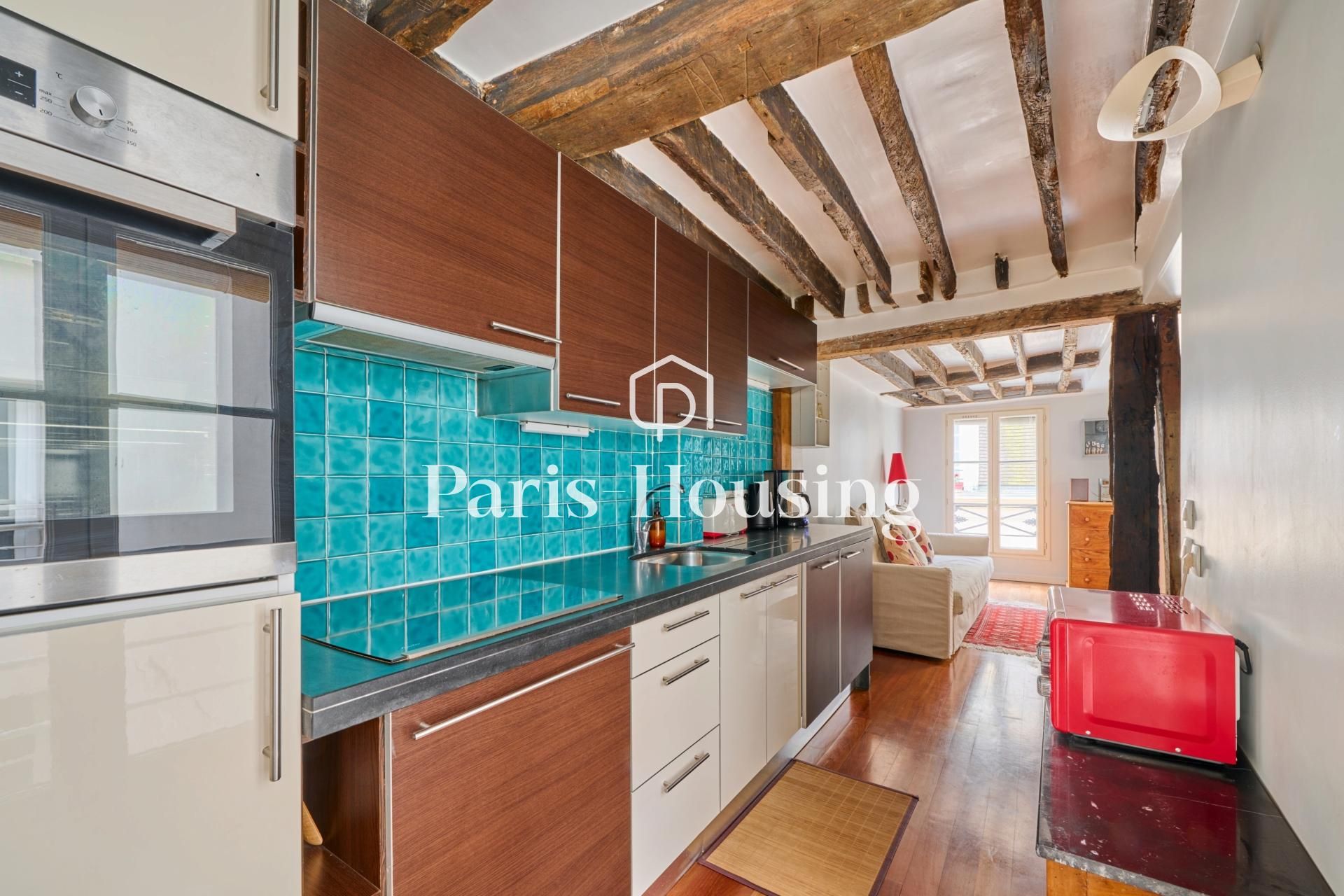 Apartment for rent furnished, Paris 4ème, 1 bedroom, 39.36m2 - Ref: 260571 - Paris-housing - Image 5