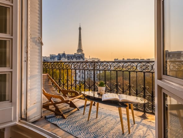 Renting a Property - Eiffel Tower View