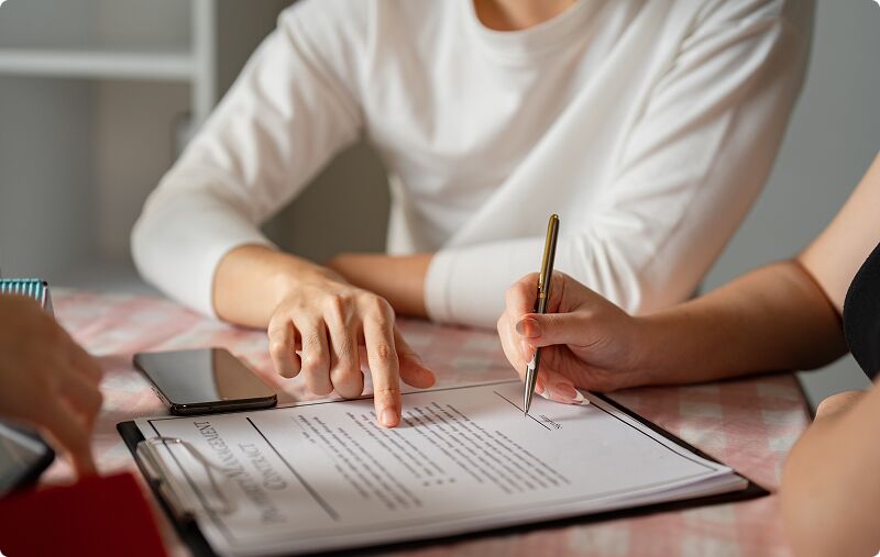 Real estate purchase offer in Paris